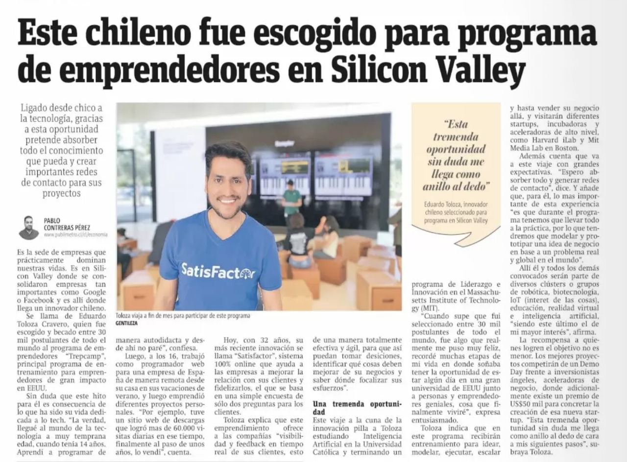 Eduardo Toloza Silicon Valley