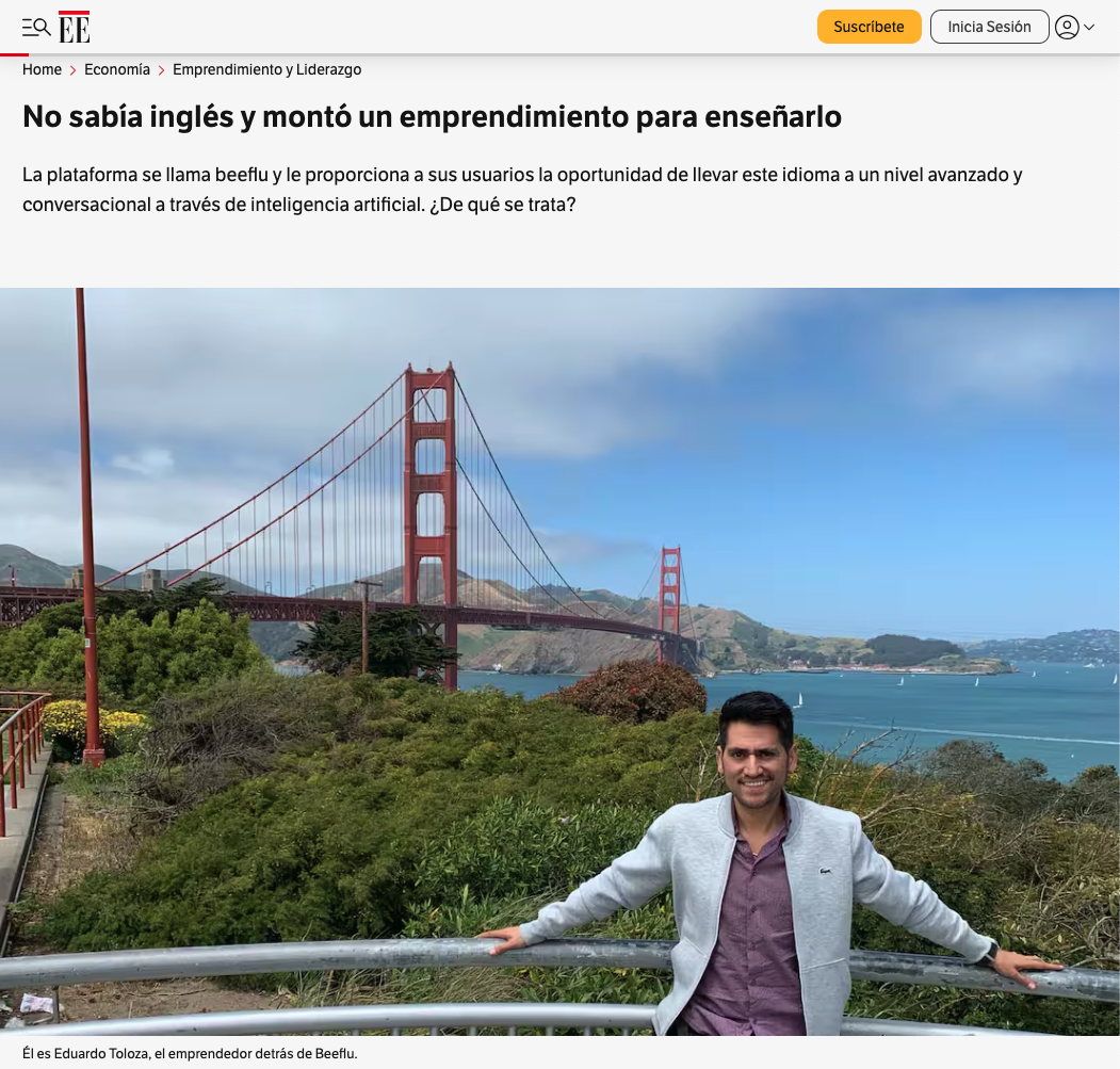 El Espectador, Beeflu